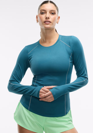 Active Brushed Jersey Long Sleeve