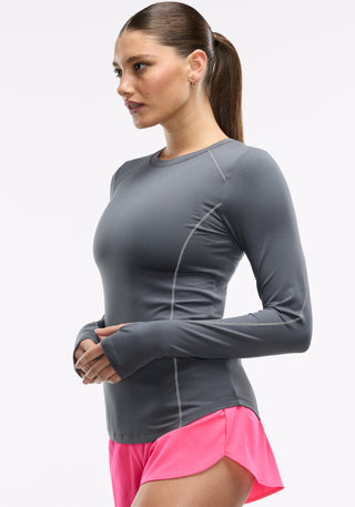 Active Brushed Jersey Long Sleeve