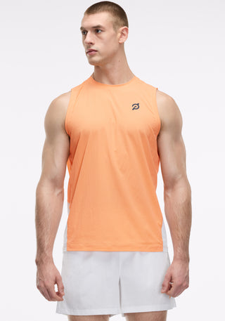 Grid Jacquard Colorblock Tank