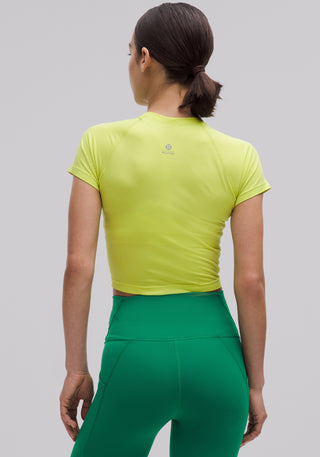Swiftly Tech Cropped Short-Sleeve Shirt 2.0
