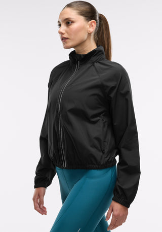 Woven Seamed Run Shell