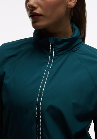 Woven Seamed Run Shell