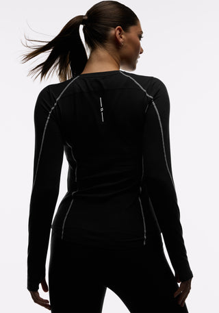 Active Brushed Jersey Long Sleeve