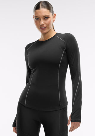 Active Brushed Jersey Long Sleeve