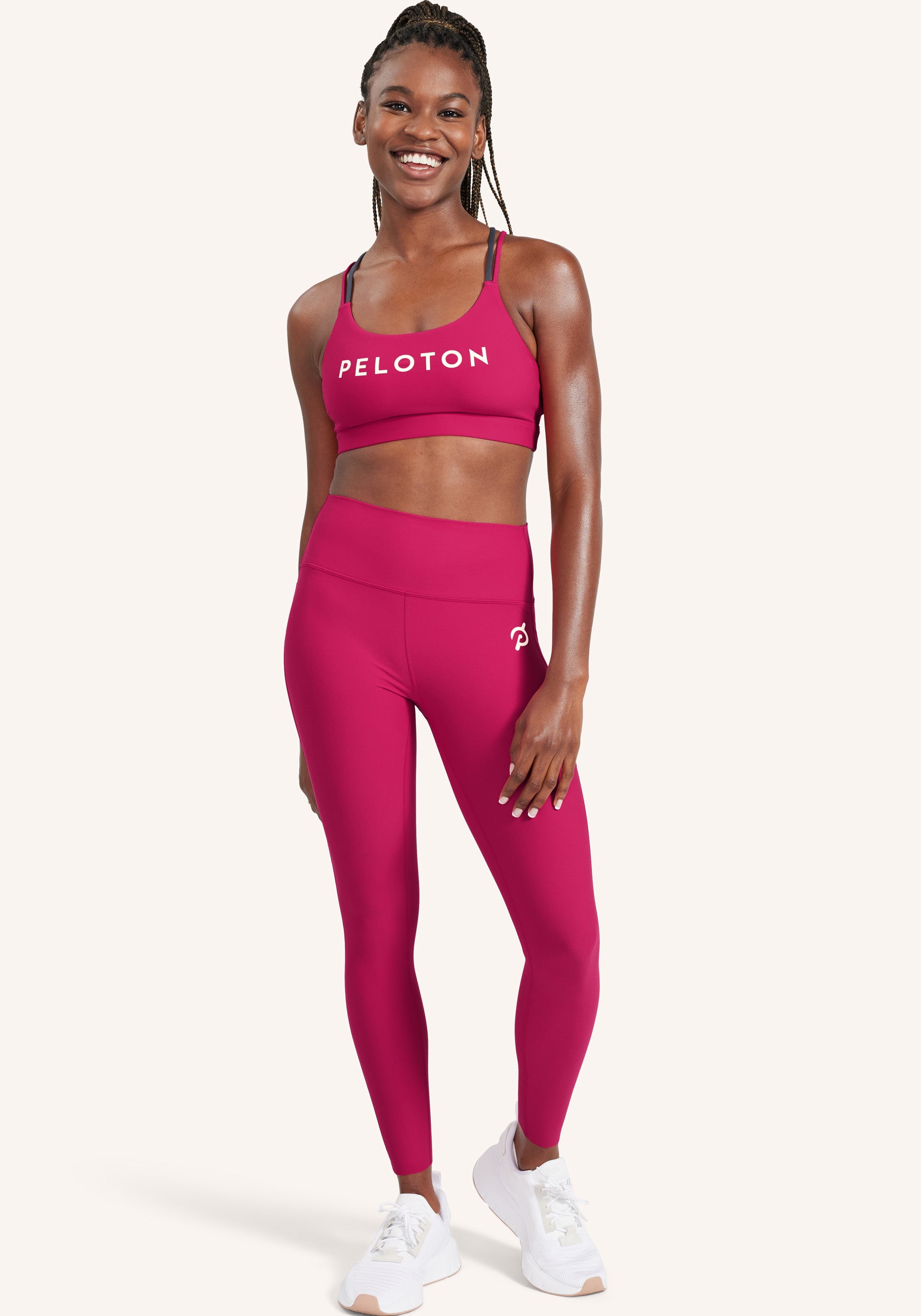  Peloton Women's Standard Cross Front High Rise Cadent Legging,  Grape Leaf, Medium : Clothing, Shoes & Jewelry