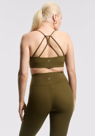 Cadent V-Neck Strappy Back Bra