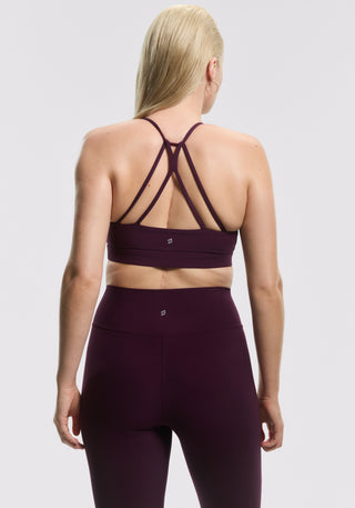 Cadent V-Neck Strappy Back Bra