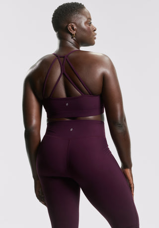 Cadent V-Neck Strappy Back Bra
