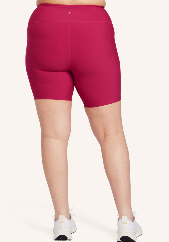 Pocket Bike Shorts - Blush  Bike shorts, Plus size gym outfits, Plus size