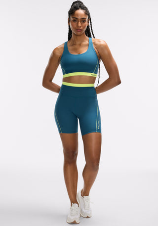 Cadent Contrast Waistband Bike Short 7"