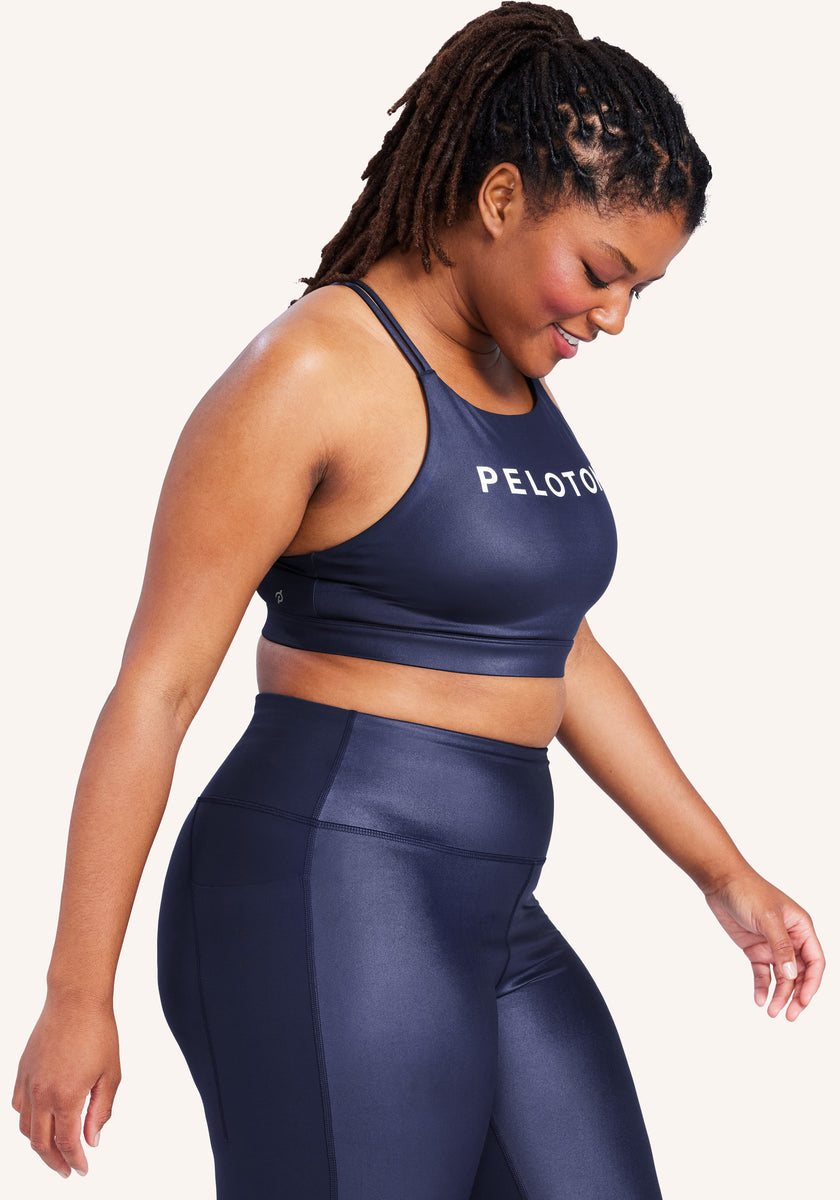 Cadent High Neck Cire Strappy Elevate Bra – Peloton Apparel Canada