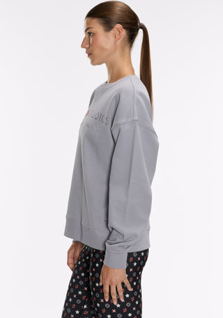 Cotton Gemstone Logo Crewneck