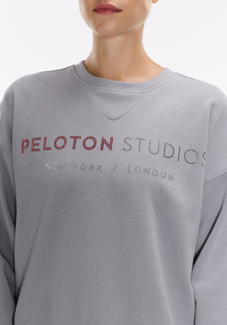 Cotton Gemstone Logo Crewneck