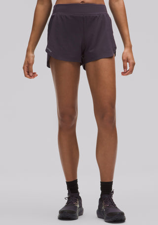 Fast and Free High-Rise Split Short 3" | Crinkle