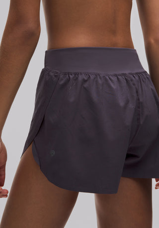 Fast and Free High-Rise Split Short 3" | Crinkle