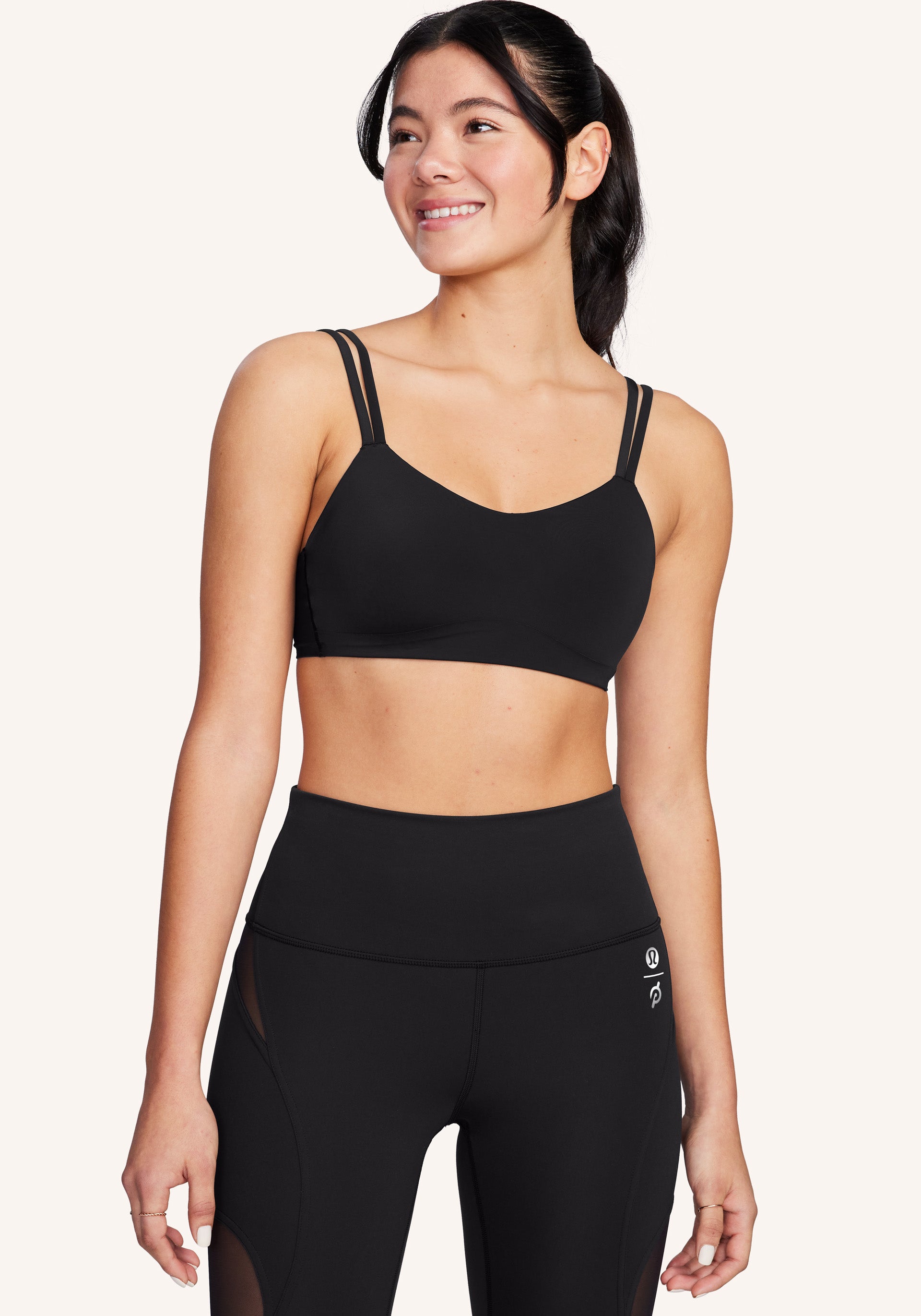 Precise And Charged High Neck Zip Bra – Peloton Apparel Canada
