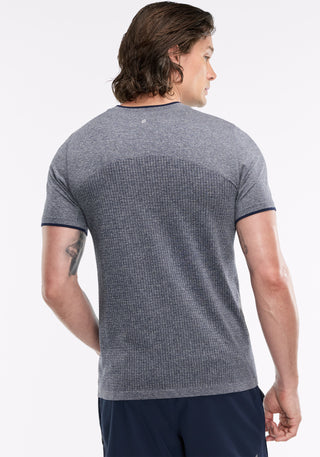 Seamless Melange Short Sleeve