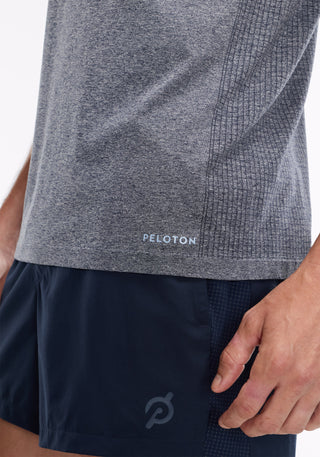 Seamless Melange Short Sleeve