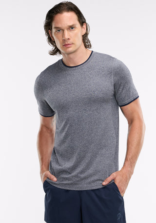 Seamless Melange Short Sleeve