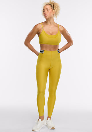 Merit ⅞ Striped Elastic Legging