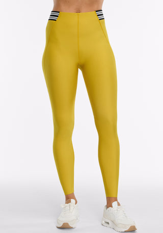 Merit ⅞ Striped Elastic Legging