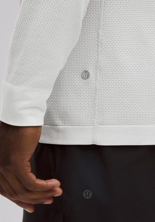 Metal Vent Tech Half Zip | Textured Knit