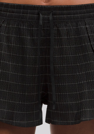 Negative Split Textured Run Short 2.5" | Reflective