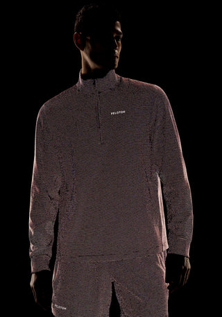 Reflective Knit Running Half Zip