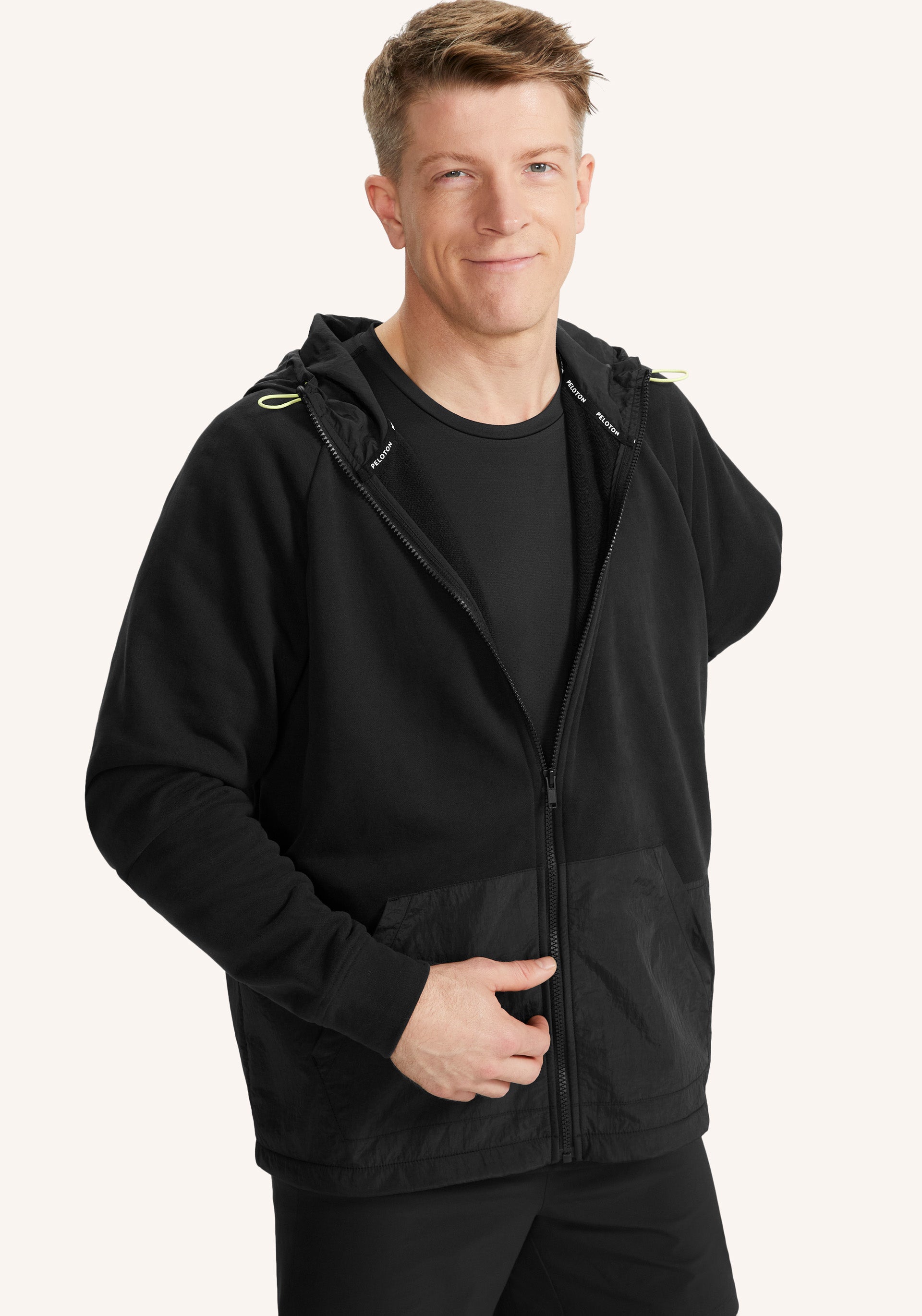 Classic Full Zip Colorblock Hoodie – Peloton Apparel Canada