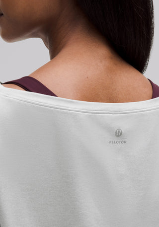 Softy Suedey Relaxed Boatneck Long-Sleeve Shirt