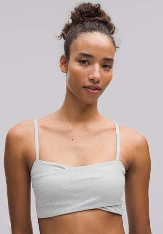 Softy Suedey Wrap-Front Bra | Light Support, B/C Cup