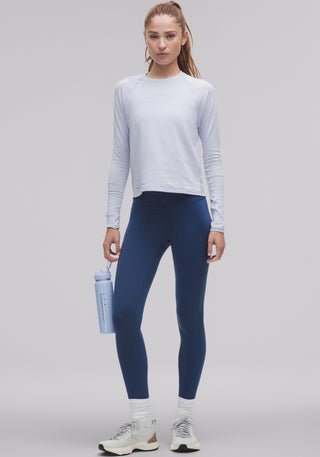 Swiftly Mesh-Back Long-Sleeve Shirt