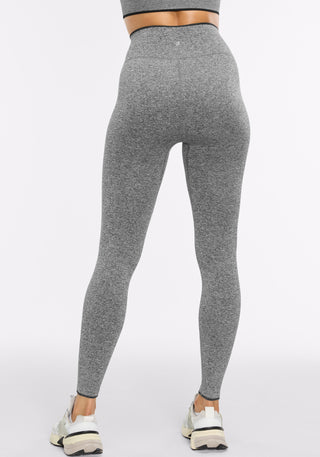 Melange Micro Rib Seamless Legging