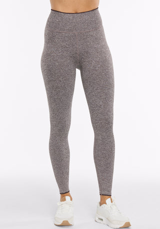 Melange Micro Rib Seamless Legging
