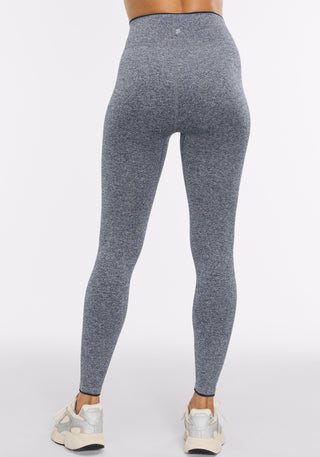 Melange Micro Rib Seamless Legging