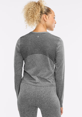 Seamless Melange Long Sleeve