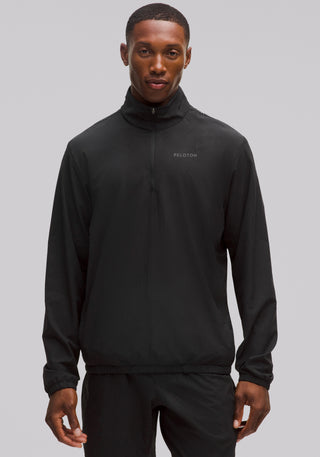 Zeroed In Crinkle Texture Half Zip