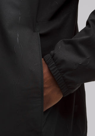 Zeroed In Crinkle Texture Half Zip