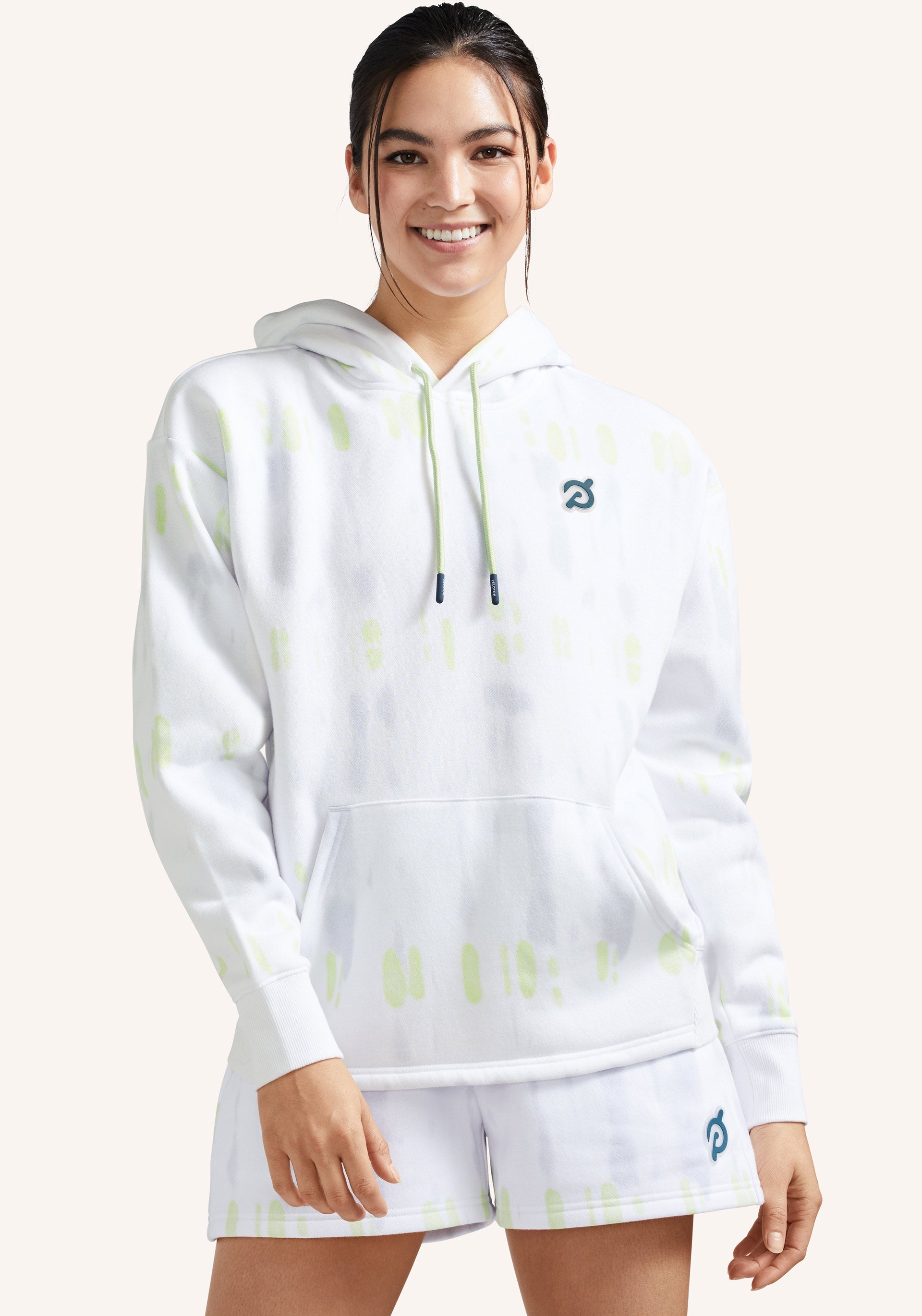 Peloton tie hotsell dye pullover hoodie