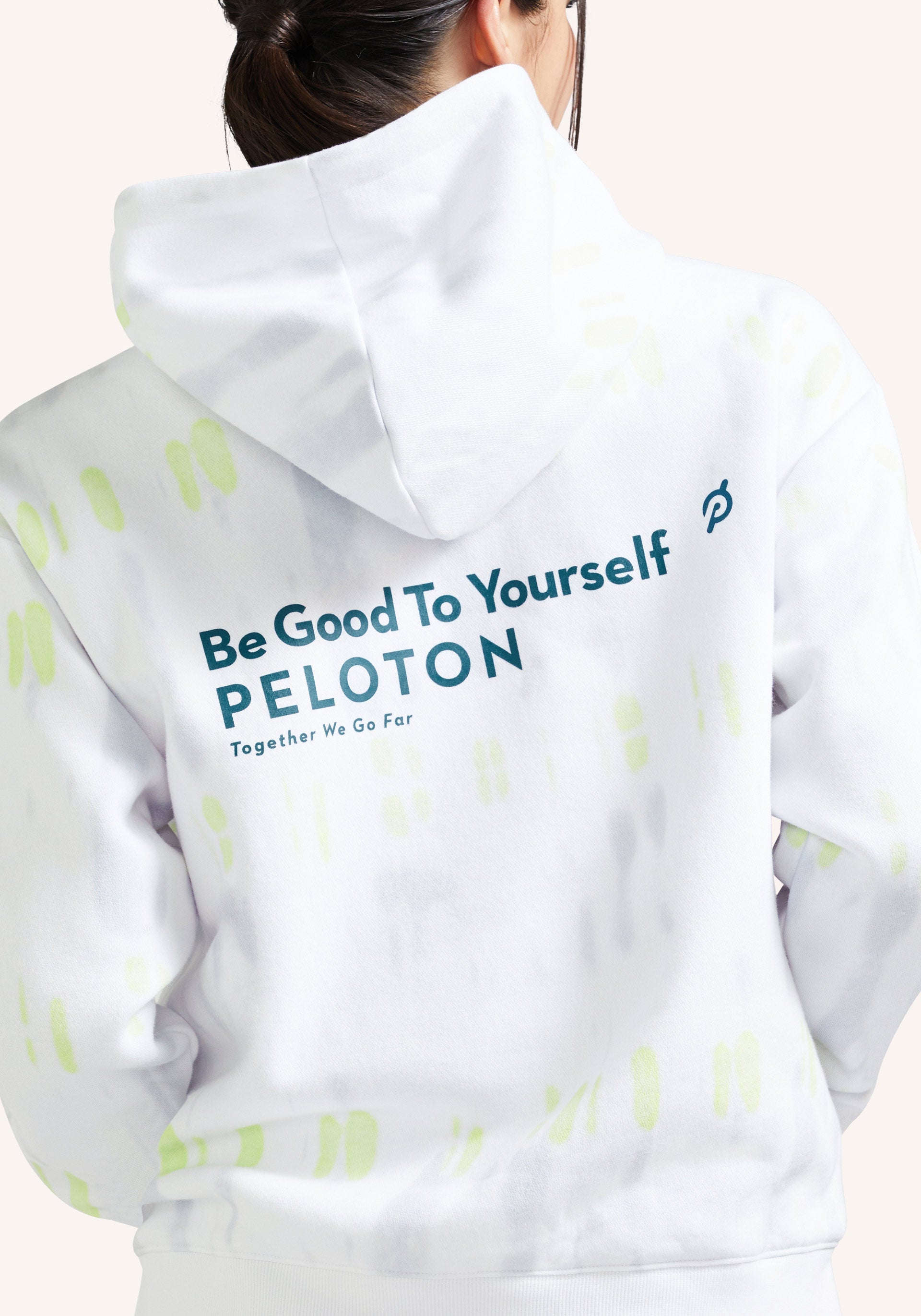 Peloton tie sales dye pullover hoodie